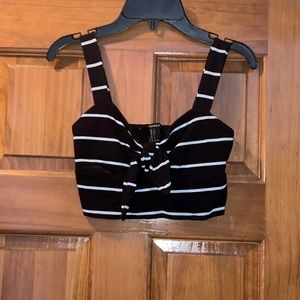 Forever 21 cropped tank top small